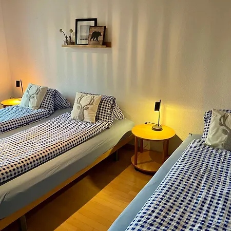 公寓 Grosszuegige Ferienwohnung Fuer Gruppen Nahe Thun & Interlaken 施特菲斯堡