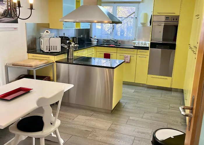 Grosse Ideal Fuer Gruppen, Naehe Thun Und Interlaken דירה *