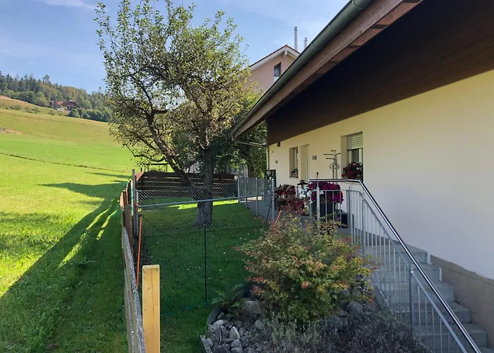 Grosse Mit Gartentiny, Naehe Thun Und Interlaken 施特菲斯堡